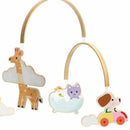 Decoratie Mobil Lemn, Animalute