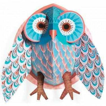 Decoratie Pop-Up Bufnita Colorata