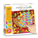 Joc creativ Picteaza cu degetele - Animale colorate  - Crea Lign' - jocuri de motricitate fina