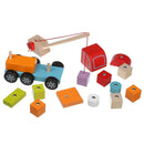 Jucarie din Lemn: Macara Magnetica - copilaresti.ro