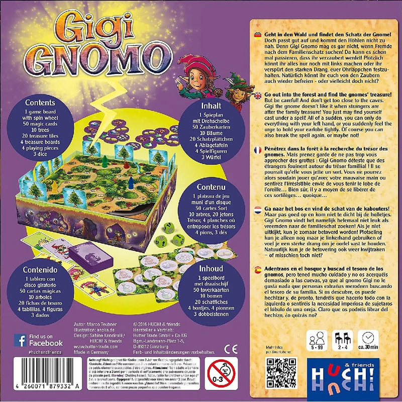 Joc GIGI Gnomo - HUCH! - Joc de societate copii