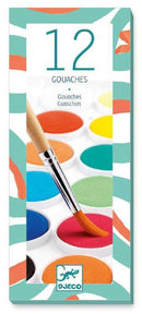 Guase Djeco, Set Cu 12 Culori