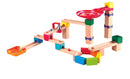 Traseu cu bile din lemn - HAPE - Marble Run race track - Pista cu bile Crazy Roolers Stack Track HAPE