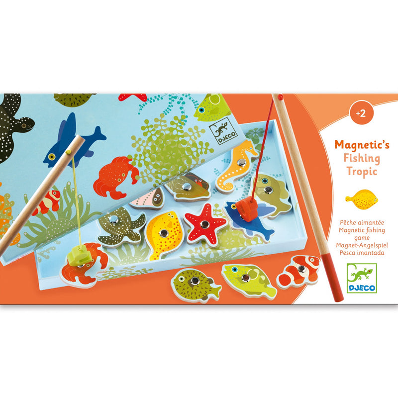 Joc De Pescuit Magnetic Pesti Tropicali Djeco