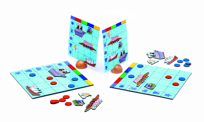 Joc de strategie Djeco Naviplouf - jocuri de societate copii - board games copii