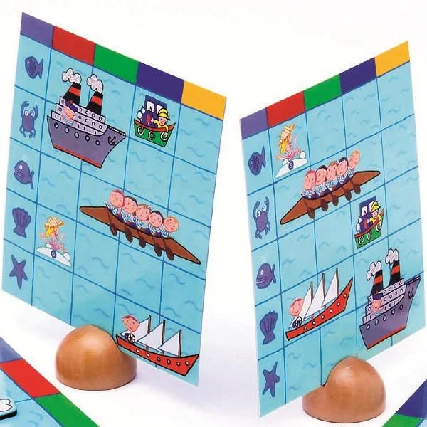 Joc de strategie Djeco Naviplouf - jocuri de societate copii - board games copii