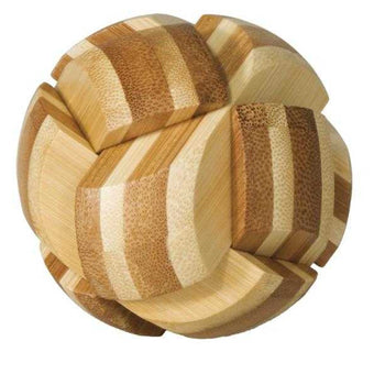 Joc Logic Iq Din Lemn Bambus Ball