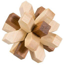 Joc Logic Iq Din Lemn Bambus In Cutie Metalica Crystal