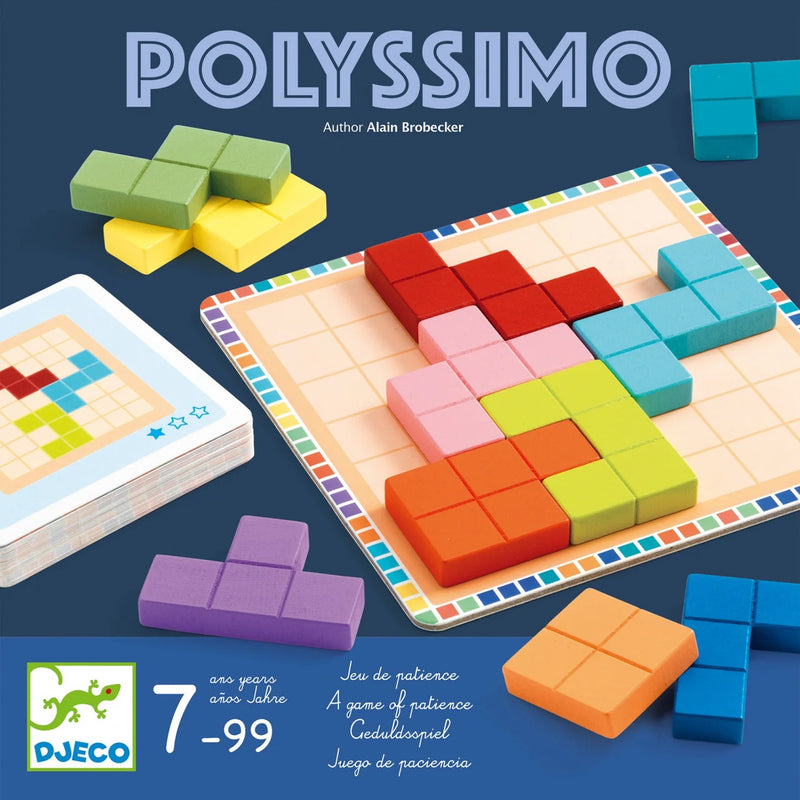Joc de logica Polyssimo Djeco - jocuri de logica copii Djeco