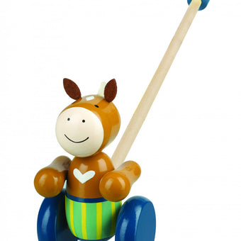 Jucarie De Impins Ponei, Orange Tree Toys