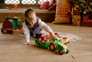 Jucarii Montessori Tractor Cu Remorca, Marc Toys