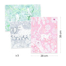 Mapa Cu 3 Postere De Colorat In Salbaticie, Djeco