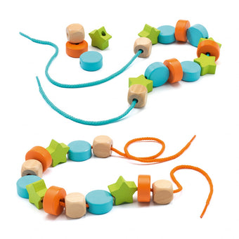 Margele Din Lemn De Insirat Djeco