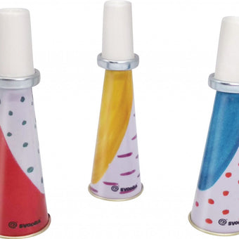 Mini-Trompeta Metalica Curcubeu