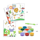 Nisip Colorat Djeco Animale Pentru Copii