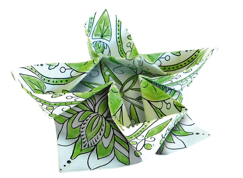 Origami Fridolin, Mandala De Colorat