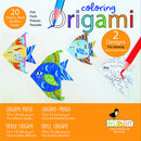 Origami Fridolin, Pesti De Colorat