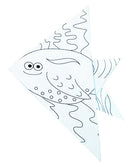 Origami Fridolin, Pesti De Colorat