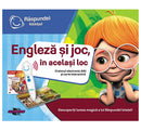 Pachet carte si creion RASPUNDEL ISTETEL - Engleza si joc in acelasi loc