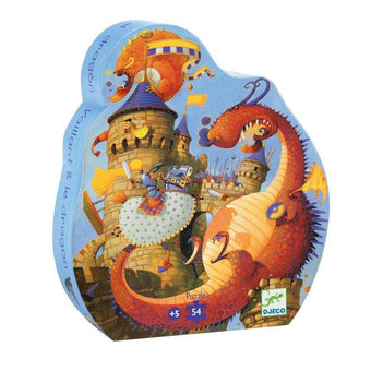 Puzzle Djeco Cavalerul Si Dragonul