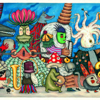 Puzzle Djeco Orchestra Fantastica
