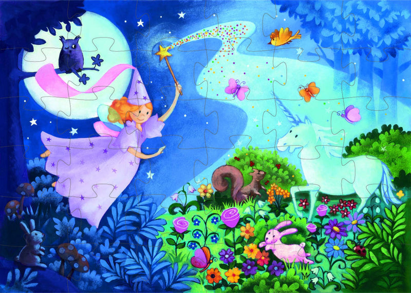 Puzzle Djeco Zana Si Unicornul