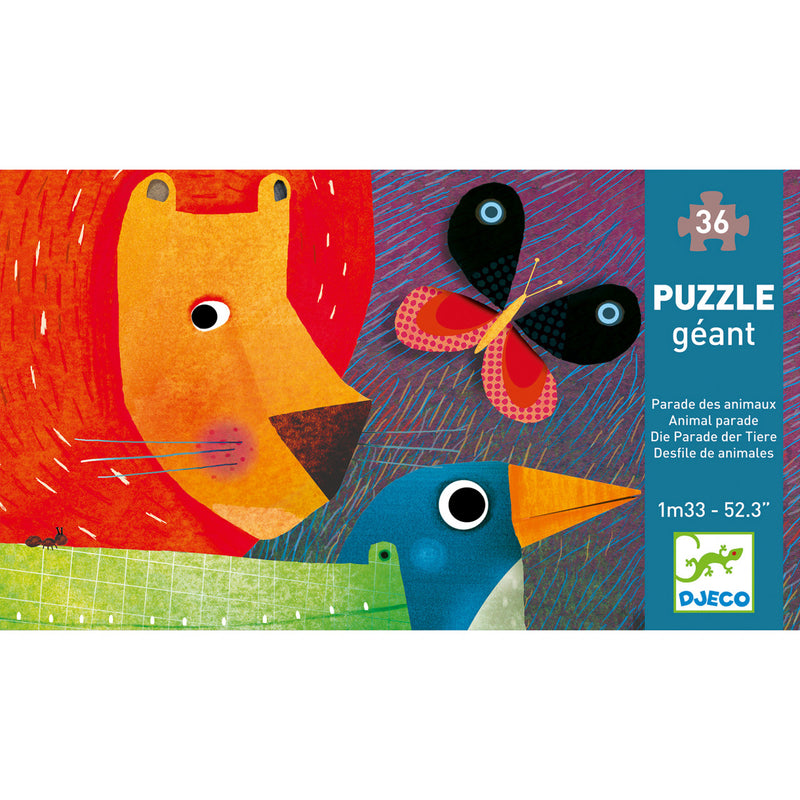 Puzzle Gigant Djeco Parada Animalelor