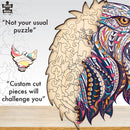 Puzzle Lemn Vultur