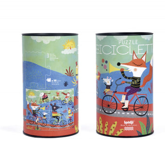 Puzzle Londji, Cu Bicicleta
