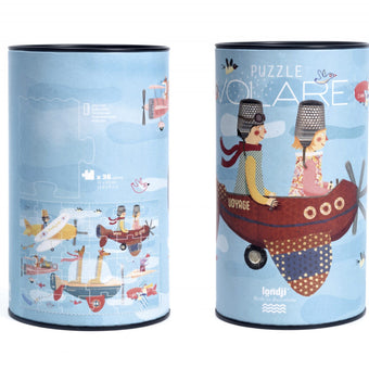 Puzzle Londji, In Zbor