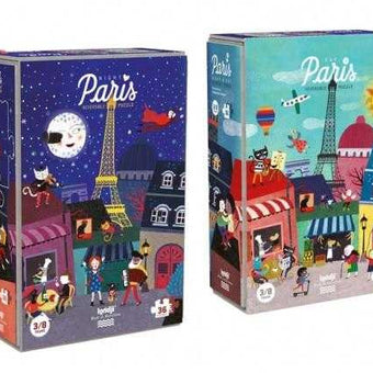 Puzzle Londji, Noapte Si Zi La Paris