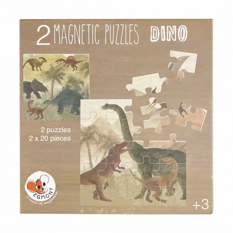 Puzzle Magnetic Dino Egmont Toys