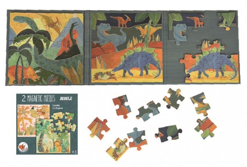 Puzzle Magnetic Egmont Toys, Dinozauri