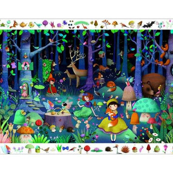 Puzzle Observatie Djeco Padurea Fermecata