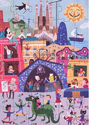 Puzzle Reversibil Londji, Zi Si Noapte In Barcelona