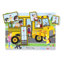 Puzzle sonor La plimbare - Melissa & Doug - copilaresti.ro