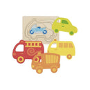 Puzzle stratificat Vehicule - Goki - copilaresti.ro