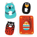 Puzzle Straturi Max & Co, Djeco