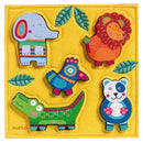 Puzzle Djeco lemn si fetru Jungla - copilaresti.ro