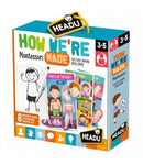 Joc educativ Headu - Montessori, sa invatam partile corpului!