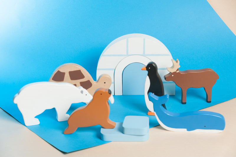 Set Animale Polare, Marc Toys