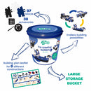 Set Clics De Construit Vehicule De Politie 8 In 1