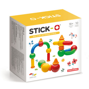 Set Cu Magneti Stick-O, Basic 10 Piese
