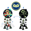 Set Diy Djeco, Mobil Fluorescent Cu Clopotei- Stele