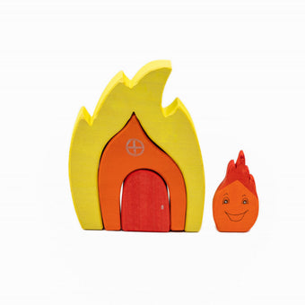 Set Handmade Marc Toys, Casuta Focului
