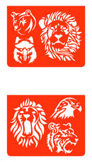 Set Sabloane Djeco, Animale Salbatice