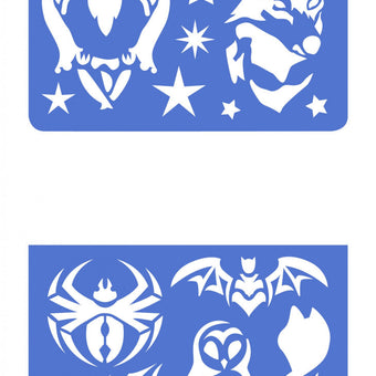 Set Sabloane Djeco, Noapte