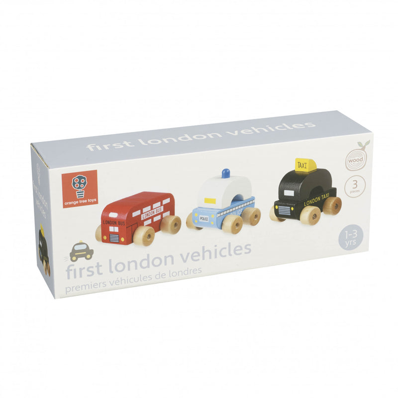 Set Vehicule Londoneze, Orange Tree Toys