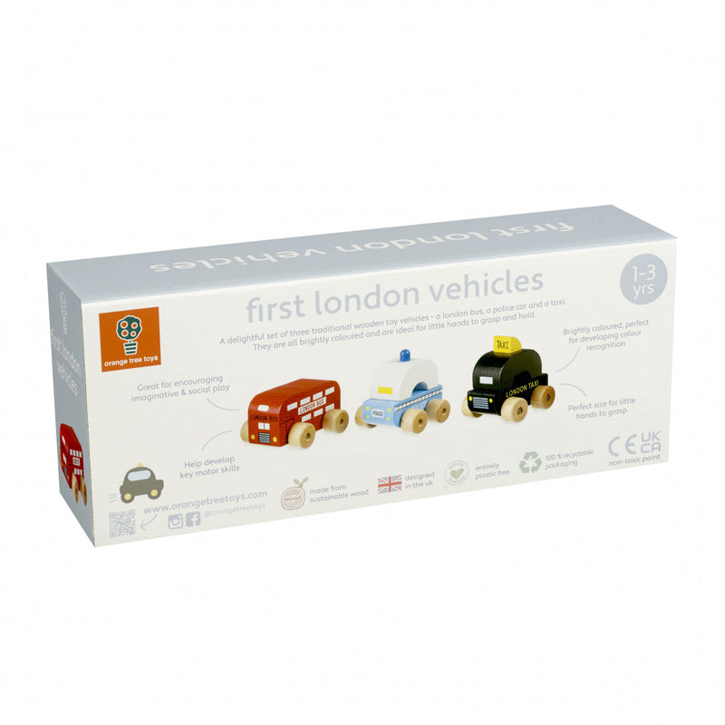 Set Vehicule Londoneze, Orange Tree Toys