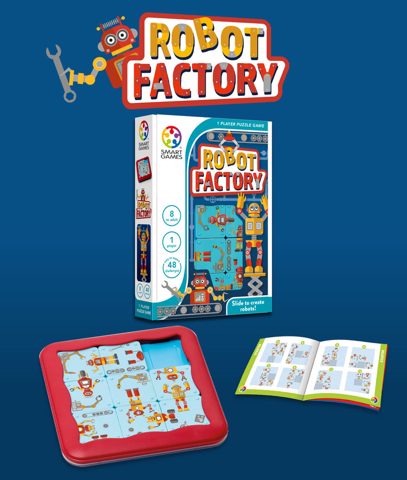 Joc Fabrica de roboti - Robot Factory - Smart games - jocuri de logica copii